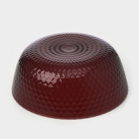 Набор стеклянной посуды &laquo;Идиллия&raquo;, 19 предметов, цвет лилак