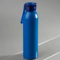 Бутылка для воды Brooke, матовая синяя Бутылка для воды Brooke, матовая синяя