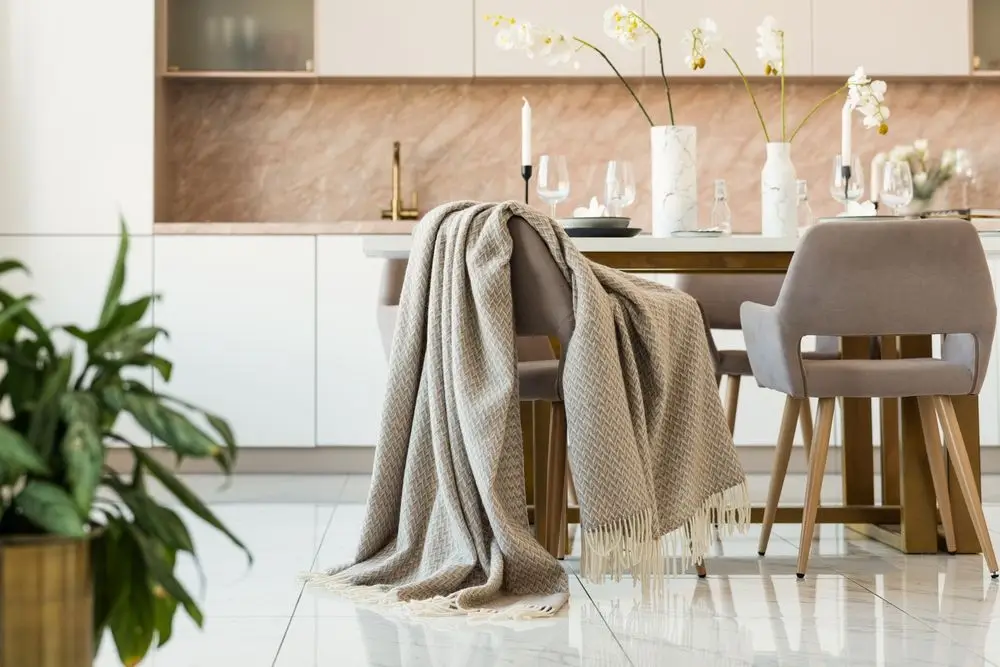 Плед &laquo;Селигер&raquo;, песочный