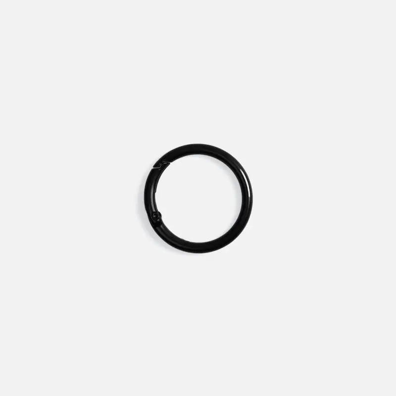 Карабин-кольцо Claus, L, черный