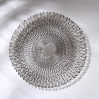 Тарелка &laquo;Ретро Grey&raquo;, d=21, цвет серый