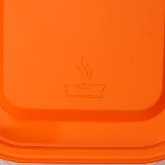 Набор пищевых контейнеров с паровыпуском, 2 шт: 1,1 л, 1,25 л, цвет микс