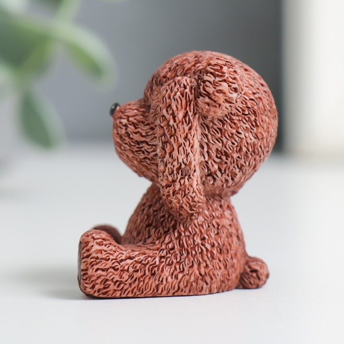 Сувенир полистоун Сувенир полистоун "Мишка - не слышу, не вижу, не скажу" МИКС 4х2,5х3 см