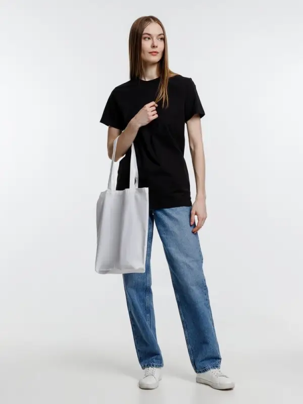 Холщовая сумка Strong 210, белая Холщовая сумка Strong 210, белая