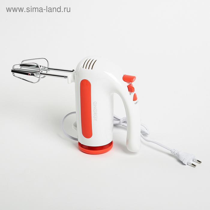 Миксер ENERGY EN-273, стационарный, 200 Вт, 1.5 л, 5 скоростей, бело-красный Миксер ENERGY EN-273, стационарный, 200 Вт, 1.5 л, 5 скоростей, бело-красный