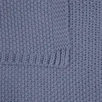 Плед Longview, серо-синий (сланец)