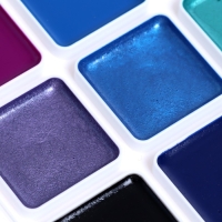 Акварель 18 цветов "Оранжевое солнце", без кисти Акварель 18 цветов "Оранжевое солнце", без кисти