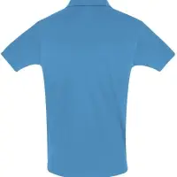 Рубашка поло мужская Perfect Men 180 бирюзовая, размер 3XL Рубашка поло мужская Perfect Men 180 бирюзовая, размер 3XL