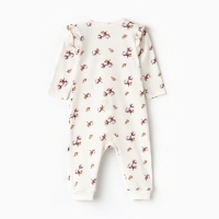 Комбинезон детский с открытыми ножками, цвет белый, рост 80 Комбинезон детский с открытыми ножками, цвет белый, рост 80