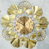 Часы настенные, серия: Ажур, "Варави", плавный ход, 60 х 60 см, d-22 см, Часы настенные, серия: Ажур, "Варави", плавный ход, 60 х 60 см, d-22 см,