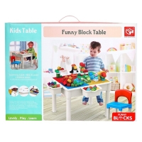 Игровой набор «Стол со стульчиком», конструктор, 60 деталей Игровой набор «Стол со стульчиком», конструктор, 60 деталей