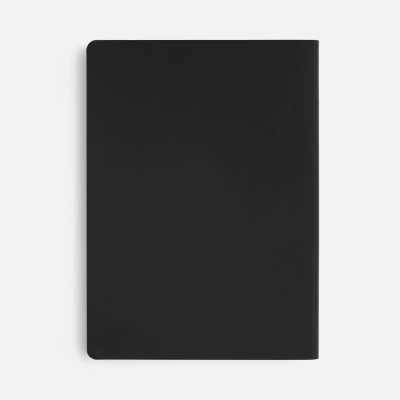 Ежедневник Flex Shall New, недатированный, черный