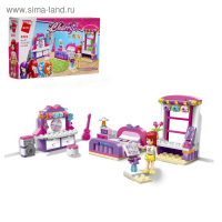 Конструктор Девчонки &laquo;Комната девчонки&raquo;, 124 детали