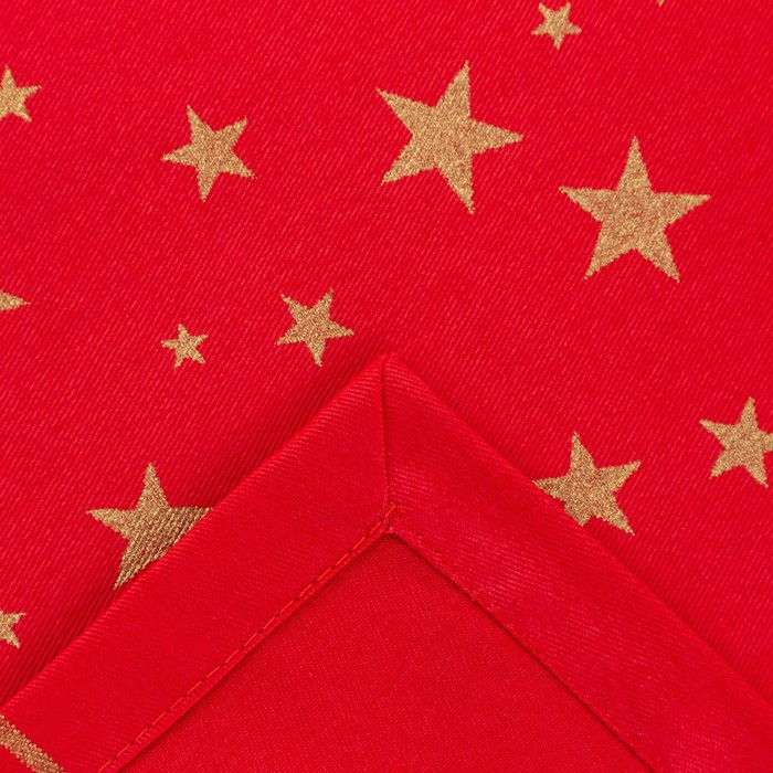 Скатерть Скатерть "Этель" Gold stars 149х250+/- 3см, 100% хлопок, 190 г/м2