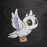 Рюкзак детский для девочки текстильный &laquo;Волшебная сова&raquo;,28х24,5х8 см