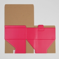 Коробка подарочная складная, упаковка, &laquo;Фуксия&raquo;, 26 х 19 х 10 см