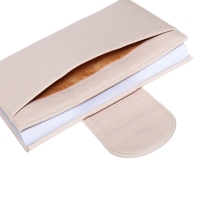 Ежедневник недатированный A5, 160 листов, deVENTE.Contea, твёрдая обложка из искусственной кожи с поролоном, розовый