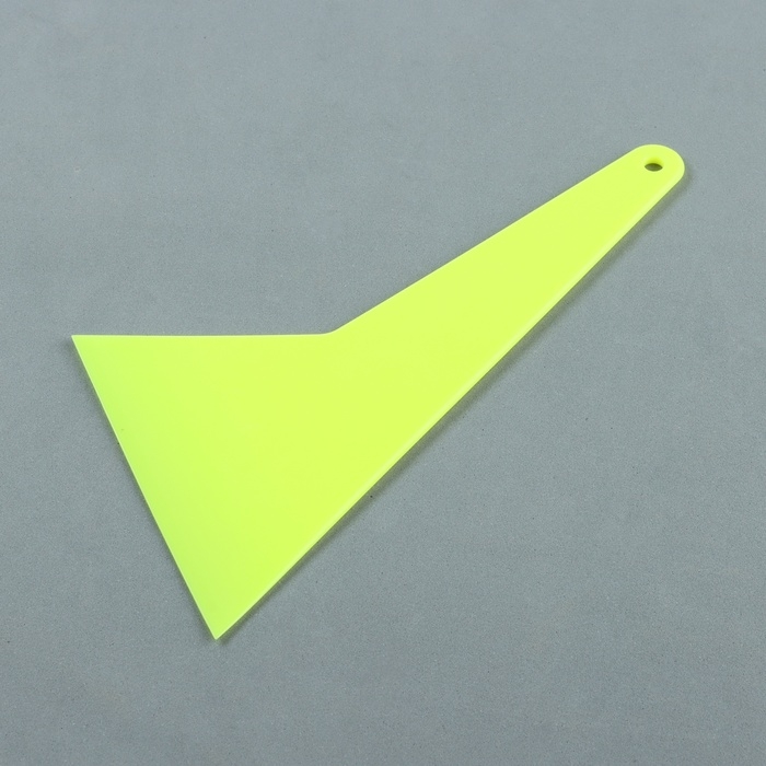 Шпатель для плёнки, 22.5×11.5 см, жёлтый Шпатель для плёнки, 22.5×11.5 см, жёлтый