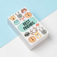 Набор носков Крошка Я &laquo;Друзья&raquo;, 4 пары, 10-12 см