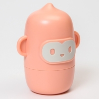 Набор маникюрный детский &laquo;Обезьянка&raquo;: ножницы, щипчики, пилочка, пинцет, цвет розовый