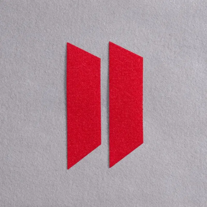 Основа Velkro L для крепления шевронов на липучке, красная Основа Velkro L для крепления шевронов на липучке, красная