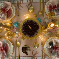 Скатерть Этель "Pink magic" 150х110см +/-3см с ГМВО, хл100% Скатерть Этель "Pink magic" 150х110см +/-3см с ГМВО, хл100%