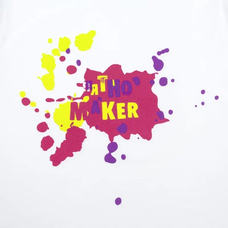 Футболка детская &laquo;Пятно Maker&raquo;, белая, на рост 106-116 см (6 лет)