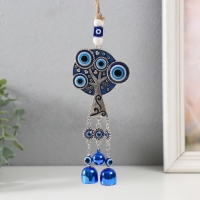 Музыка ветра металл, пластик от сглаза "Дерево от сглаза с 3 колокольчиками" 30,5х7х2 см Музыка ветра металл, пластик от сглаза "Дерево от сглаза с 3 колокольчиками" 30,5х7х2 см