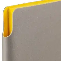 Ежедневник Flexpen, недатированный, серебристо-желтый