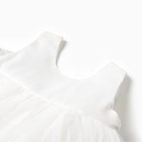 Платье детское нарядное KAFTAN рост 90, белый