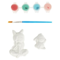 Набор для творочества &laquo;Барельеф для росписи. Энчантималс&raquo;, 2 шт.