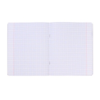 Тетрадь А5, 48 листов в клетку "Нужные книги", обложка мелованный картон, глянцевая ламинация, скругленные углы, блок 65, 5В, МИКС