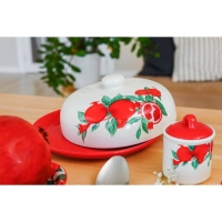 Блинница Доляна &laquo;Гранат&raquo;, d=23 см, цвет белый