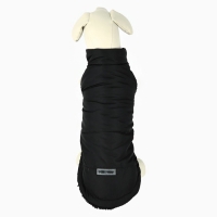 Одежда для собак. Куртка зимняя &laquo;Тёплая зима&raquo;, чёрная, размер S