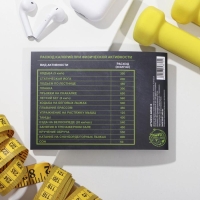 Дневник тренировок «Фитнес ежедневник», 48 листов, 15,3 х 12,4 см Дневник тренировок «Фитнес ежедневник», 48 листов, 15,3 х 12,4 см