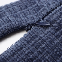 Наволочка декоративная Этель Velvet 43х43см, цвет синий, полиэстер