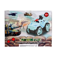 Машина-перевертыш &laquo;Армия&raquo;, работает от батареек, МИКС