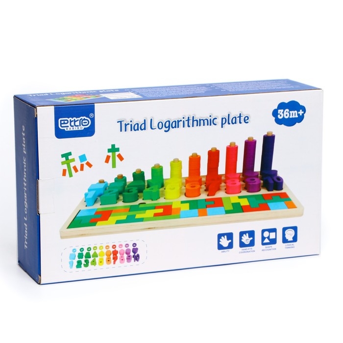 Логический центр 4 в 1 &laquo;Тетрис&raquo; 45 &times; 22,5 &times; 7 см