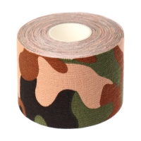 Кинезио - тейп, 5 см × 5 м, цвет камуфляж Кинезио - тейп, 5 см × 5 м, цвет камуфляж