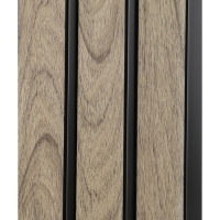 Панели 3D RAIL из вспененного полистирола Дуб антик 2800х120х10 мм