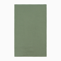 Полотенце "Доляна" цв. хаки 35х60 см, 100% хл., крупная вафля 220 г/м2