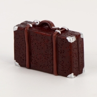 Миниатюра кукольная &laquo;Чемодан&raquo;, набор 2 шт., размер 1 шт. &mdash; 2,3 &times; 0,7 &times; 1,7 см