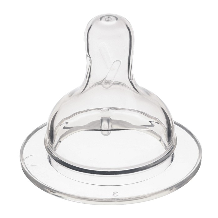 Соска на  бутылочку, антиколиковая, от 0 мес.,  Крошка Я Anti-colic, широкое горло,  медленный поток, &Oslash;50 мм.