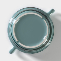 Бульонница фарфоровая Tramontano, 300 мл, 11,5×5,5 см, цвет зелёный Бульонница фарфоровая Tramontano, 300 мл, 11,5×5,5 см, цвет зелёный