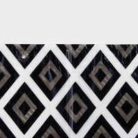 Штора для ванны Доляна «Ромбы», 180×180 см, EVA Штора для ванны Доляна «Ромбы», 180×180 см, EVA