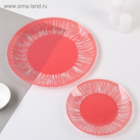 Сервиз столовый &laquo;Витас&raquo;, 7 предметов: 30&times;30 см - 1 шт, 20&times;20 см - 6 шт