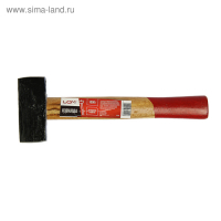 Кувалда ЛОМ, деревянная рукоятка, 1 кг Кувалда ЛОМ, деревянная рукоятка, 1 кг