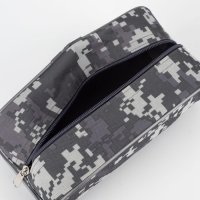 Косметичка на молнии, цвет серый Косметичка на молнии, цвет серый