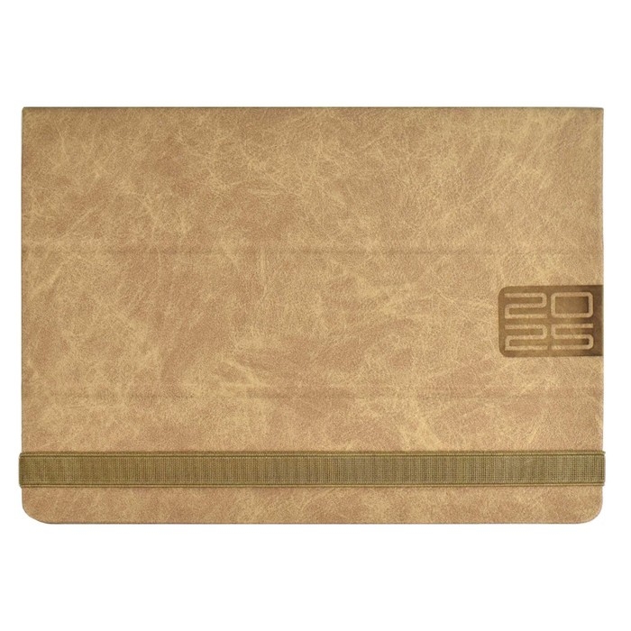 Планинг датированный 2025 года, 250 х 190 мм, 54 листа, на склейке, ESCALADA, твердая обложка из искусственной кожи, блинтовое тиснение, тонированный блок 70 г/м2, бежевый Планинг датированный 2025 года, 250 х 190 мм, 54 листа, на склейке, ESCALADA, твердая обложка из искусственной кожи, блинтовое тиснение, тонированный блок 70 г/м2, бежевый