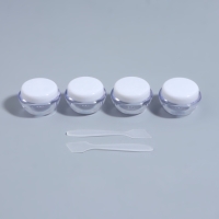 Набор для хранения, 6 предметов, 10 мл, цвет прозрачный/белый